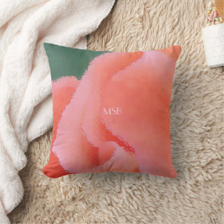 Coussin Courbes et plis saumons