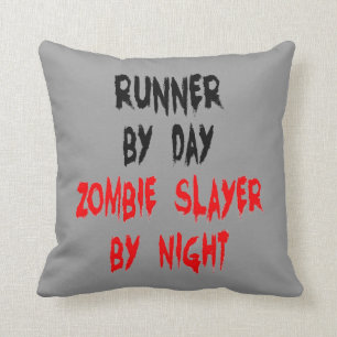 Coussin Coureur de calque Zombie