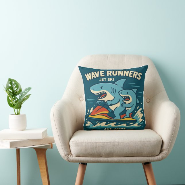 Coussin Coureurs d'ondes (Chaise)