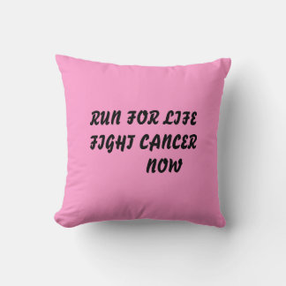 COUSSIN COURIR POUR LE CANCER DE LUTTE CONTRE LE VIE MAINT