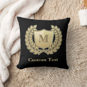 Coussin Couronne avec bouclier