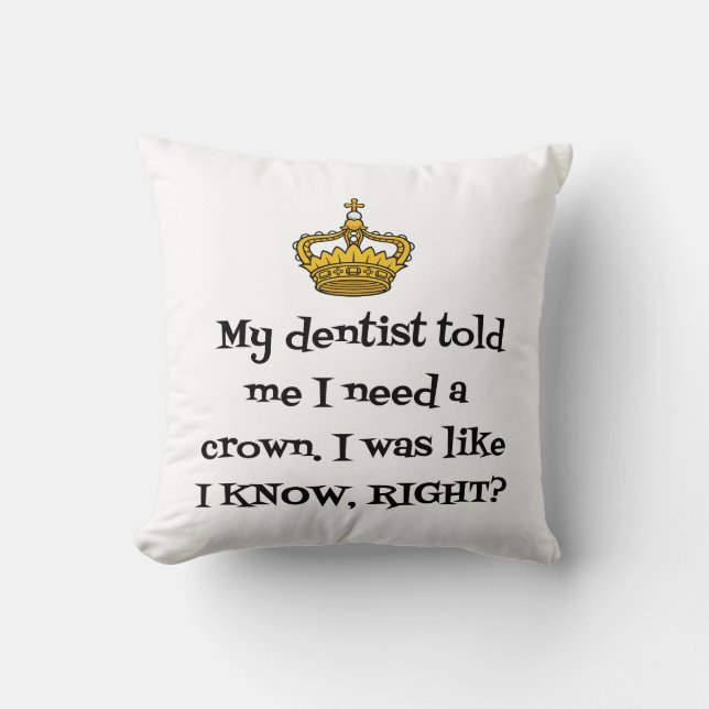 COUSSIN COURONNE DENTISTE (Recto)
