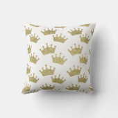 Coussin Couronnes dorées Prince de conte de fées Décoratio (Verso)