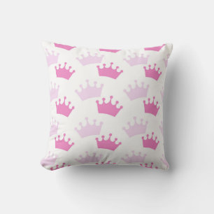 Coussin Couronnes royales roses Fairytale Prince Storybook
