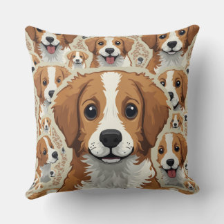 coussin coussin à chiot mignon