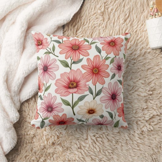 Coussin coussin à fleurs (Couverture)