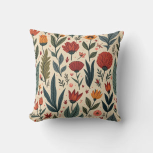 Coussin coussin à fleurs