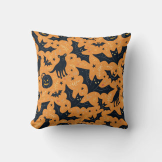 coussin coussin avec motif halloween