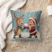 Coussin coussin Baby Père Noël (Couverture)