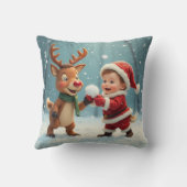 Coussin coussin Baby Père Noël (Verso)