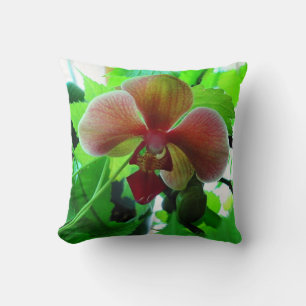 Coussin Coussin, belle photographie d'orchidée de