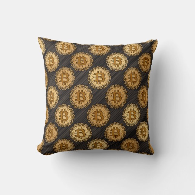 Coussin coussin Bitcoin (Recto)
