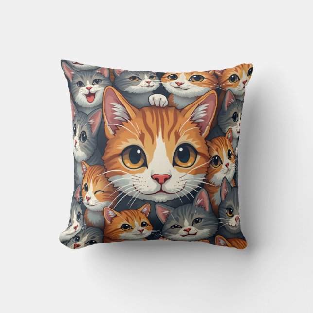coussin coussin chat (Recto)