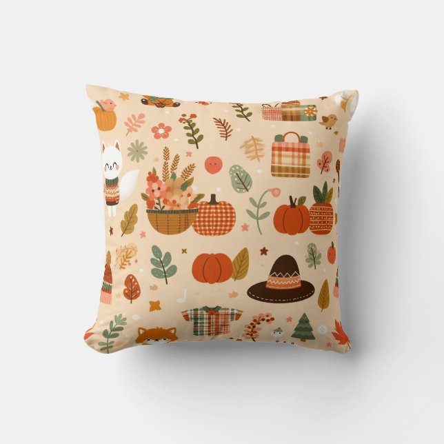 coussin coussin d'automne (Recto)