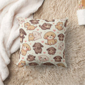 Coussin coussin de caractère mignon (Couverture)
