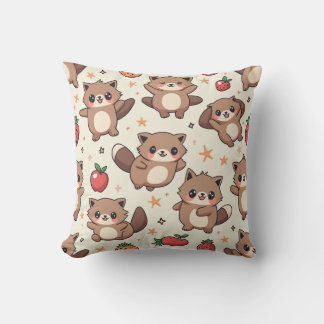 coussin coussin de caractère mignon