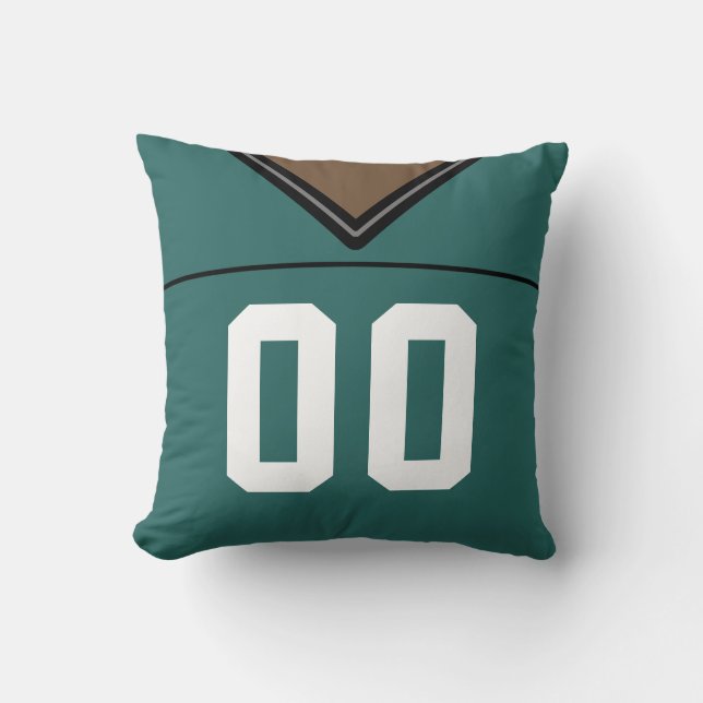 Coussin Coussin de football sur mesure, LAX (Recto)