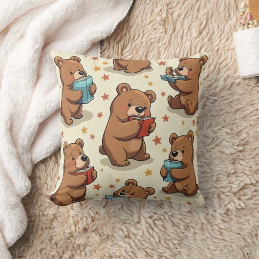coussin coussin de l'ours mignon (Couverture)