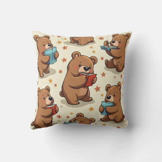 coussin coussin de l'ours mignon (Verso)