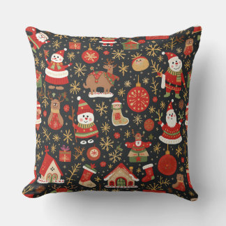 coussin coussin de noël