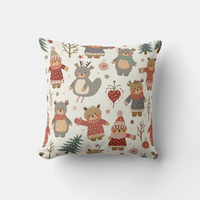 Coussin coussin de Noël (Recto)