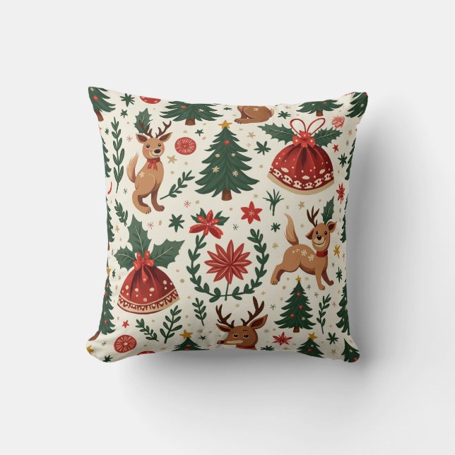 coussin coussin de noël (Recto)