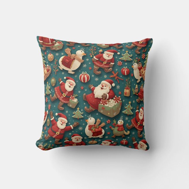 coussin coussin de noël (Recto)