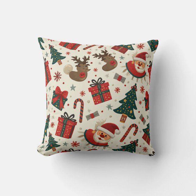 coussin coussin de noël (Recto)