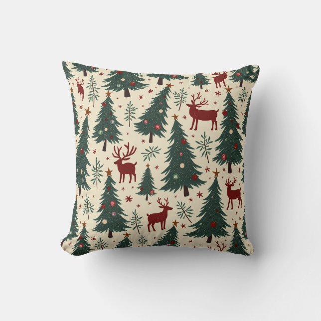 Coussin coussin de Noël simple (Recto)
