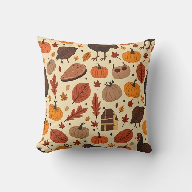 coussin coussin de thanksgiving (Recto)