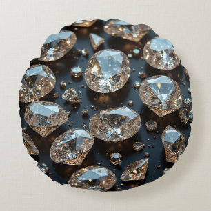 Coussin coussin diamant a l'air vrai luxe diamant