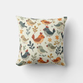 coussin coussin d'oiseau mignon (Recto)