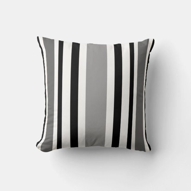 Coussin Coussin-Maison moderne de rayure (Recto)