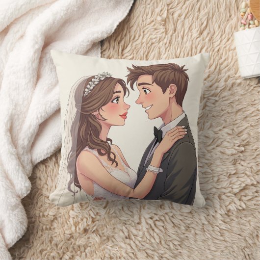 Coussin Coussin mariage Anniversaire (Couverture)