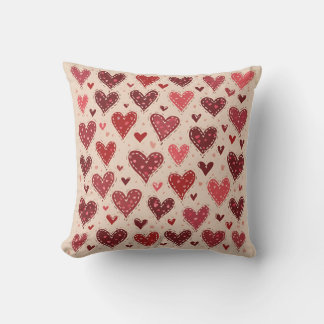 Coussin coussin motif d'amour