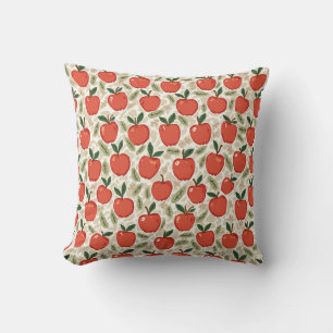 Coussin coussin motif pomme