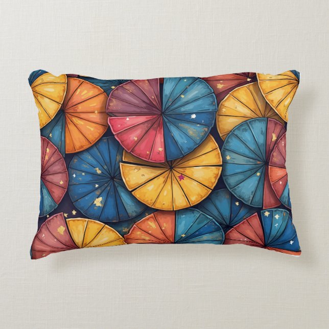 Coussin coussin orange (Devant)