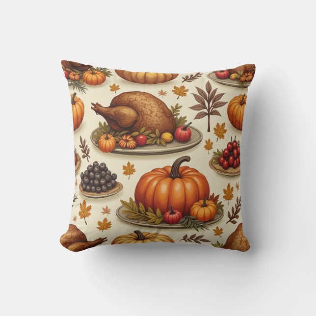 coussin coussin pour Thanksgiving (Recto)