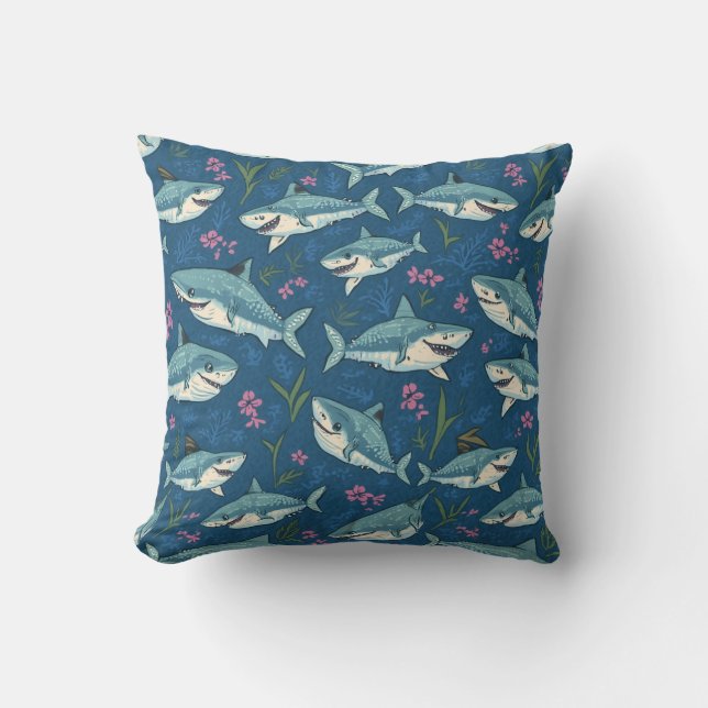 coussin coussin requin (Recto)