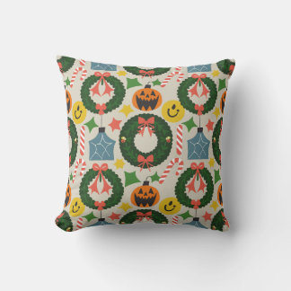 Coussin coussin rond de Noël