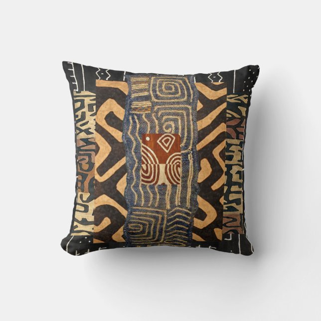 Coussin "Coussins inspirés par Kuba (Recto)