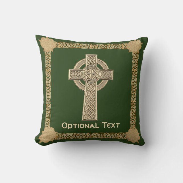 Coussin Coutume de croix celtique (Recto)