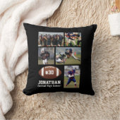 Coussin Coutume Football Photo Collecteur Nom du joueur #  (Couverture)