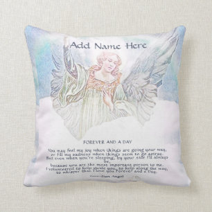 Coussin Couverture Angel Guardian personnalisée