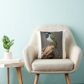 Coussin Couverture bébé en molleton oiseau jay vert exotiq (Chaise)