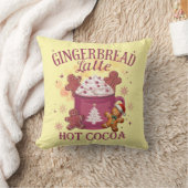 Coussin Couverture bébé Noël latte pain d'épice chaud (Couverture)
