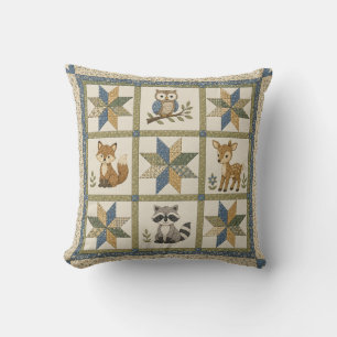 Coussin Couverture de créatures des bois