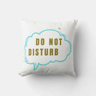 Coussin Couverture de sommeil confortable Ne pas déranger