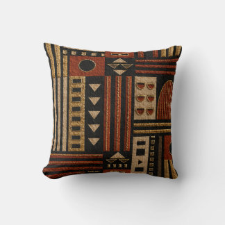 Coussin Couverture décorative Sherpa géométrique tribale e