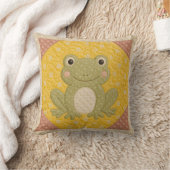 Coussin Couverture Grenouille Verte (Couverture)